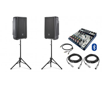 Акустическая система JBL IRX112BT с Bluetooth + микшер | 2x650Вт